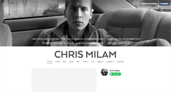 Desktop Screenshot of chrismilam.com